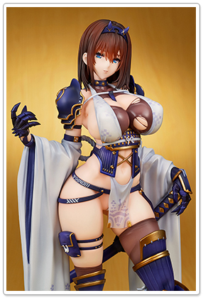 魔太郎オリジナル 女忍-すみれ- PVC塗装済完成品