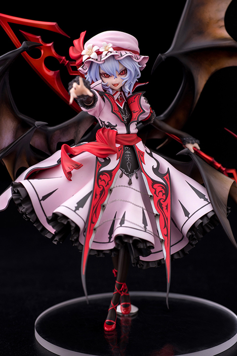 キューズQ　東方　フィギュア　 1/8 レミリア・スカーレット 紅魔城伝説