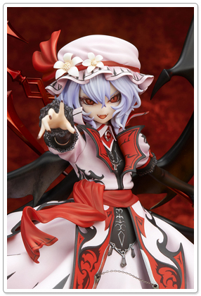 キューズQ　東方　フィギュア　 1/8 レミリア・スカーレット 紅魔城伝説